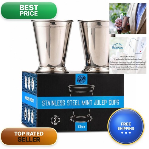 Real deal steel mint julep - real,