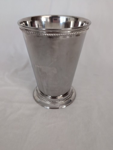 Silver mint julep cup - julep, goblet
