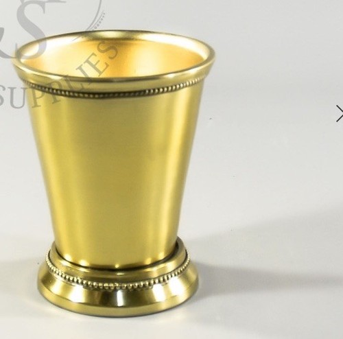 Mint julep cup vase - mint, goblet