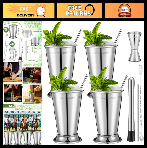 Piece mint julep - 4-piece,