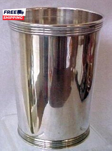 Beaded silver mint julep - beaded,