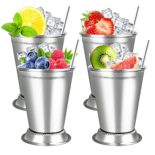 Mint julep cups - mint,